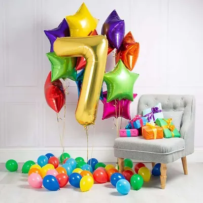 Аэромозайка цифра 2 для девочки | Оформление дня рождения воздушными  шарами, День рождения, Принцессы