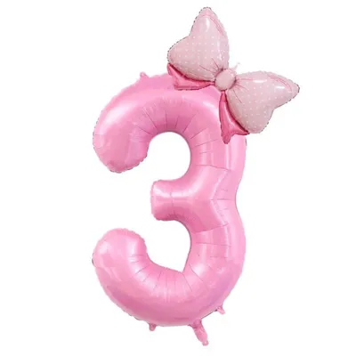 Набор золотых и розовых шаров с цифрой на день рождения купить в  Екатеринбурге с доставкой в интернет-магазине Impressions.