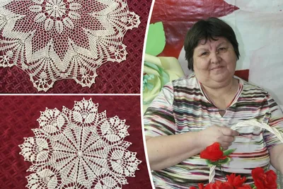 Схема вязания Салфетки крючком купить за 350 руб. на hady.ru