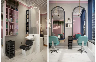 Дизайн интерьера салона красоты в Москве