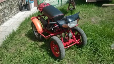 самодельный квадроцикл - Мото - OLX.kz
