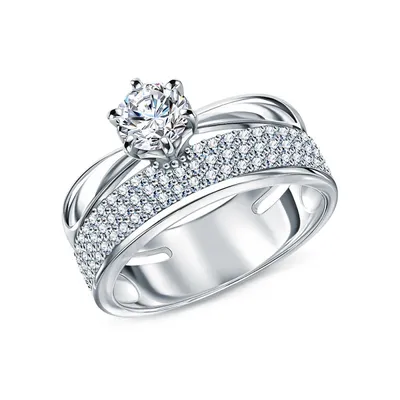 Женские серебряные кольца — купить серебряное кольцо для девушки недорого в  интернет-магазине SUNLIGHT в Москве, выбрать женское кольцо из серебра в  каталоге с фото и ценами