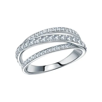Женские серебряные кольца — купить серебряное кольцо для девушки недорого в  интернет-магазине SUNLIGHT в Москве, выбрать женское кольцо из серебра в  каталоге с фото и ценами