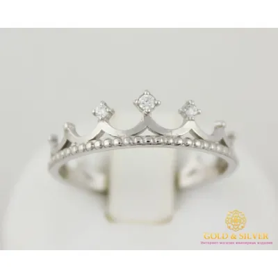 Купить Серебряное кольцо 925 проба. Кольцо женское корона малая. 1349!  Лучшая цена в лучшем Интернет-магазине Украины!