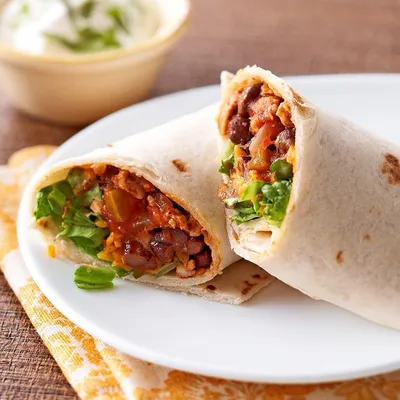 Обои для рабочего стола shawarma pita Пища Овощи Много 4200x2800