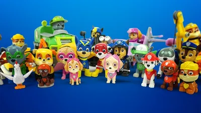 Paw Patrol Щенячий патруль Набор щенков - Папин Дом - игрушки