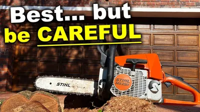 Stihl MS 500i Chainsaw with Electronically Fuel Injection