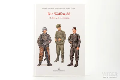 Gordon Williamson, \"Die Waffen-SS; 10. bis 23. Division\", Illustrationen  von Stephen Andrew, 2010 г., Mathias Lempertz, Brandenburgisches  Verlagshaus, 73 стр., 24.5 x 17.3 cm