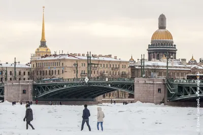 По рекам и каналам Санкт-Петербурга на лыжах (25.02.2018)