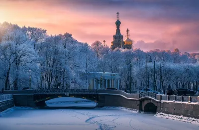 Зимний Петербург - 74 фото