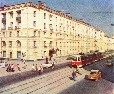 Череповец — Старые фотографии — Фото — Городской электротранспорт