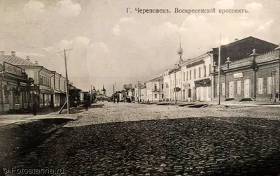 Череповец на старых фотографиях.