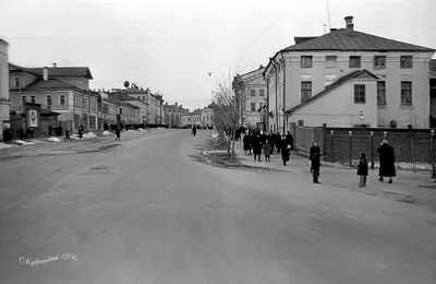 КОГДА-ТО НА УЛИЦАХ СТАРОЙ ВОЛОГДЫ Улица Мира во второй половине 1930-х  годов. | Улицы \"Старой Вологды\" | ВКонтакте