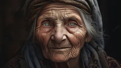 портрет пожилой женщины крупным планом, фотографии старых женщин, картина,  старый фон картинки и Фото для бесплатной загрузки