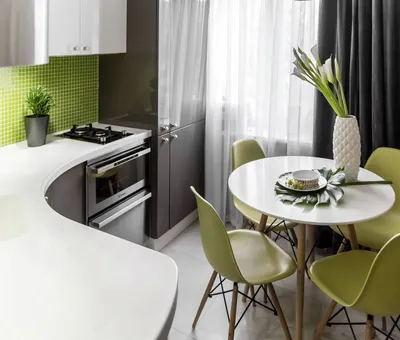 Кухонный стол для маленькой кухни: как правильно выбрать стол для небольшой  кухни, советы и фото | Houzz Россия