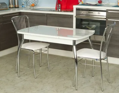 Круглый стол на кухне и в столовой: 45 примеров