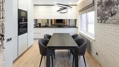 Кухонный стол в интерьере кухни: круглый, овальный, прямоугольный,  стеклянный и деревянный — выбирай! | ivd.ru