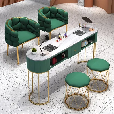 Стол для маникюра с ящиками, встроенной вытяжкой и розетками / Маникюрный  стол с пылесом, белый - купить с доставкой по выгодным ценам в  интернет-магазине OZON (1181102154)