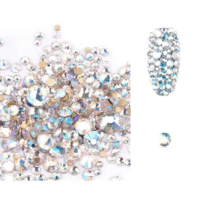 Стразы Swarovski SS3,4,5,6,8,10 Mix Star Dimond, 1400 шт - Декор для  ногтей: купить, цена в интернет-магазине ⭐Beauty Prof⭐