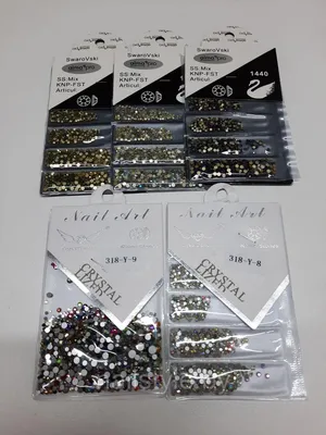 Стразы ,\"Swarovski \", для дизайна ногтей МИКС (6 размеров) (ID#147769059),  цена: 6 руб., купить на Deal.by