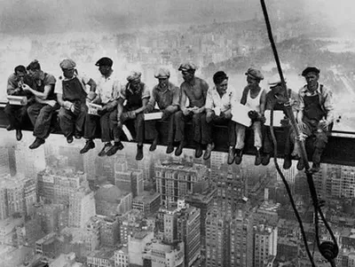 Как строили небоскребы Нью-Йорка