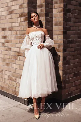 Короткие свадебные платья купить в Минске: фото, цены, каталог. -