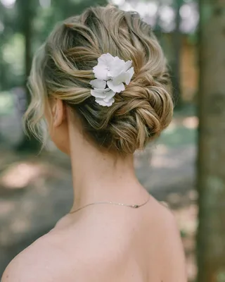 Свадебные прически: собранные волосы - Визажист в Москве на дом - Свадебный  макияж в Москве
