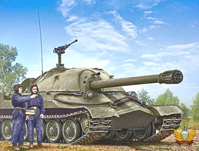 Опытный тяжелый танк ИС-7 - парк Патриот