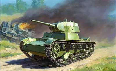Легкий танк Т-60 образца 1941 года. СССР