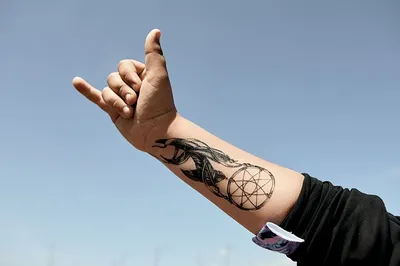 Временные татуировки Ловец снов для женщин и девочек, искусственные  ювелирные изделия с птицами, цепочки, тату-наклейки с цветами, Ловец снов,  якорь, черные татуировки | AliExpress