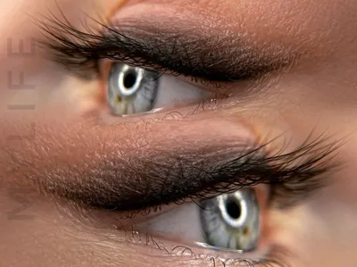Перманентный макияж глаз (татуаж глаз): цена в студии — Москва