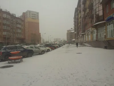 Первый снег идет в Тюмени - РИА Новости, 20.10.2023