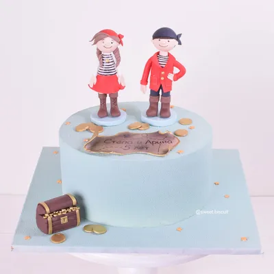Торт для двойняшек ) два маленьких босса 👦👧🤗❤️ | Instagram