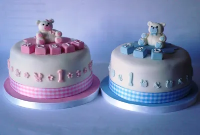 Торты для двойняшек, заказать торт для двойняшек от «Supercakes».