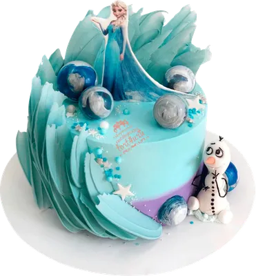 Торт Холодное сердце для девочек - идеи торта с фото, цены. Доставка по  Москве