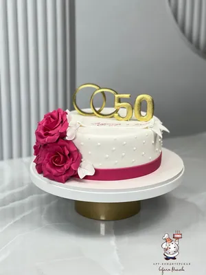 Торт на годовщину 5 лет Деревянной свадьбы