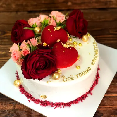 Торт на годовщину свадьбы категории торты на годовщины свадеб