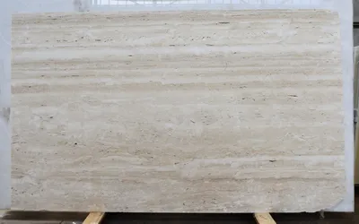 Navona Travertine Filled and Honed Slabs - SNB Stone