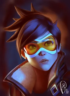 Tracer Overwatch 2 Game Art iPhone Phone 4K Wallpaper #3270h