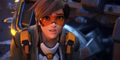 Overwatch - Tracer Laminated Poster (24 x 36) - Walmart.com