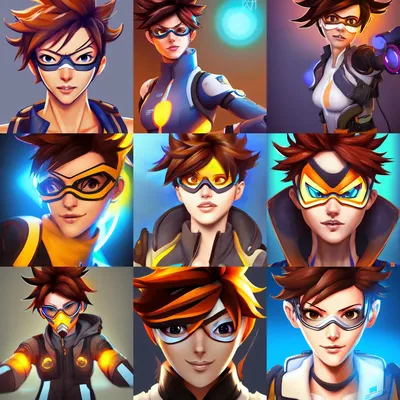 ArtStation - Tracer - Overwatch 2 Fanart