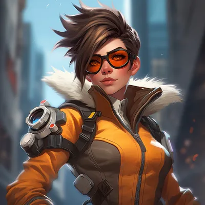 Tracer - 1/36 - Is it okay if I post my Overwatch fan art here? : r/ Overwatch