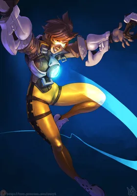 Tracer (Overwatch 2 Default) by Sticklove on DeviantArt