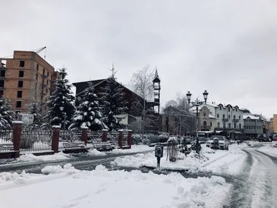 Фото трускавец зимой