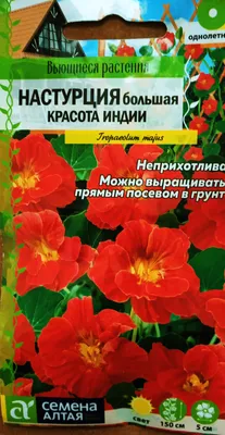 Купить семена Настурция Глим яркий набор — от НПО Сады Росcии