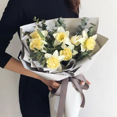 Купить рассаду Нарцисс Актая (Actaea), 75 шт. Рассада цветов с доставкой.