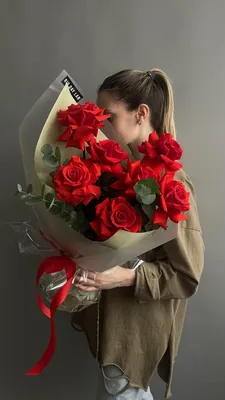 Букет из 11 роз 70 см | Цветы.Ру
