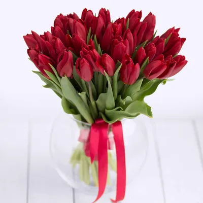 Фото цветы тюльпаны букет