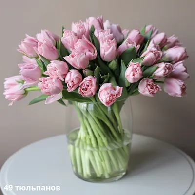 Букет \"25 нежно-розовых тюльпанов\" - Доставкой цветов в Москве! 15563  товаров! Цены от 487 руб. Цветы Тут