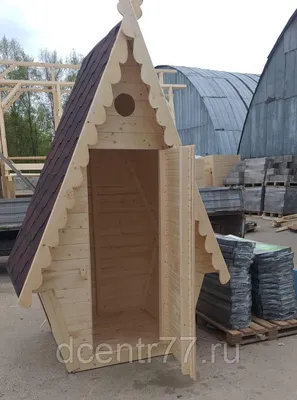 Дачный туалет деревянный - цена, фото, описание